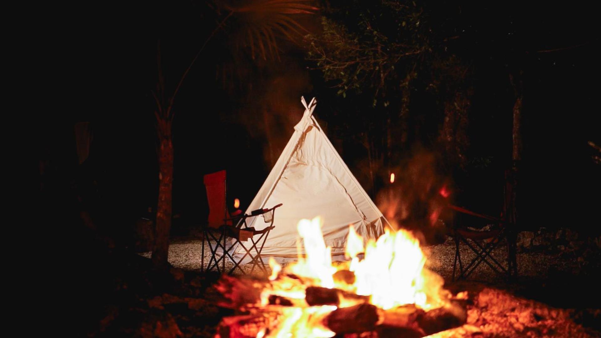 Cheel Lodge & Camping Пуерто-Морелос Екстер'єр фото